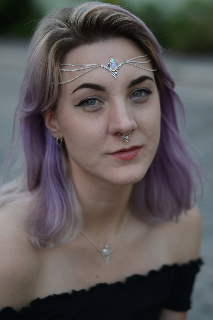 Moonstone Head Chain ⎜ Ritual