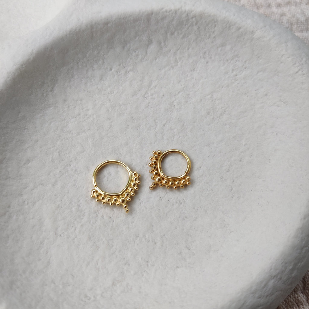 septum jewelry gold - zen septum