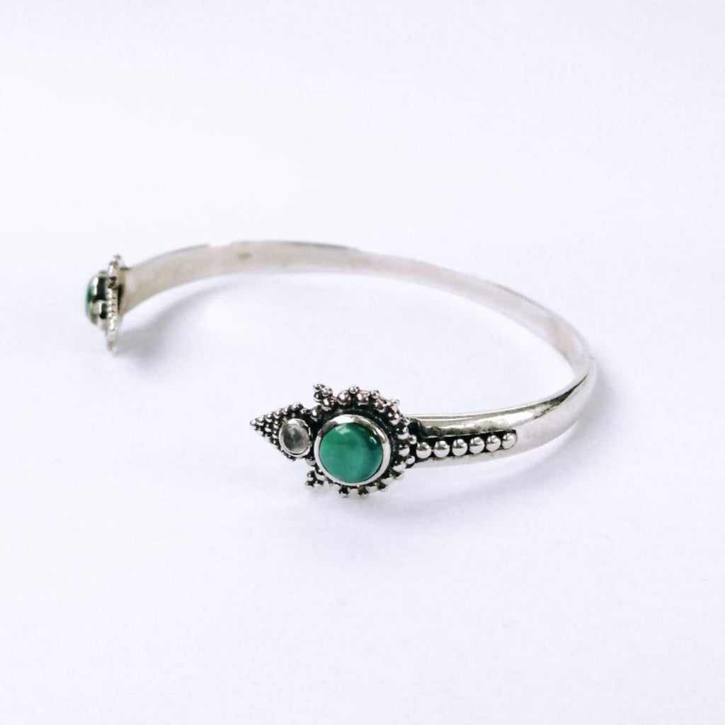 cuff bracelet sterling silver turquoise