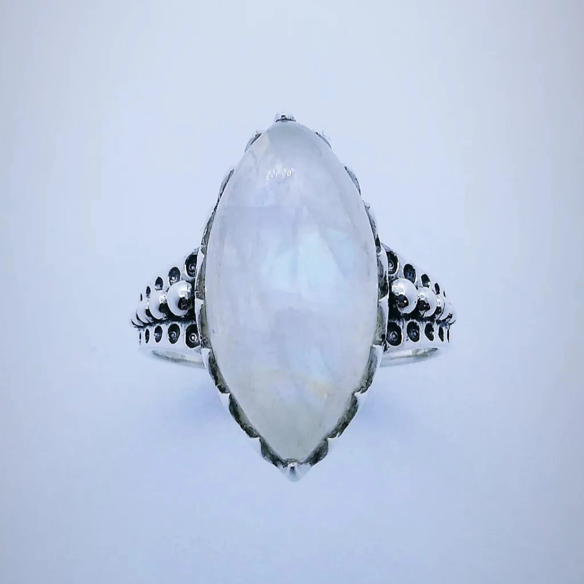 Marquise 2025 moonstone ring