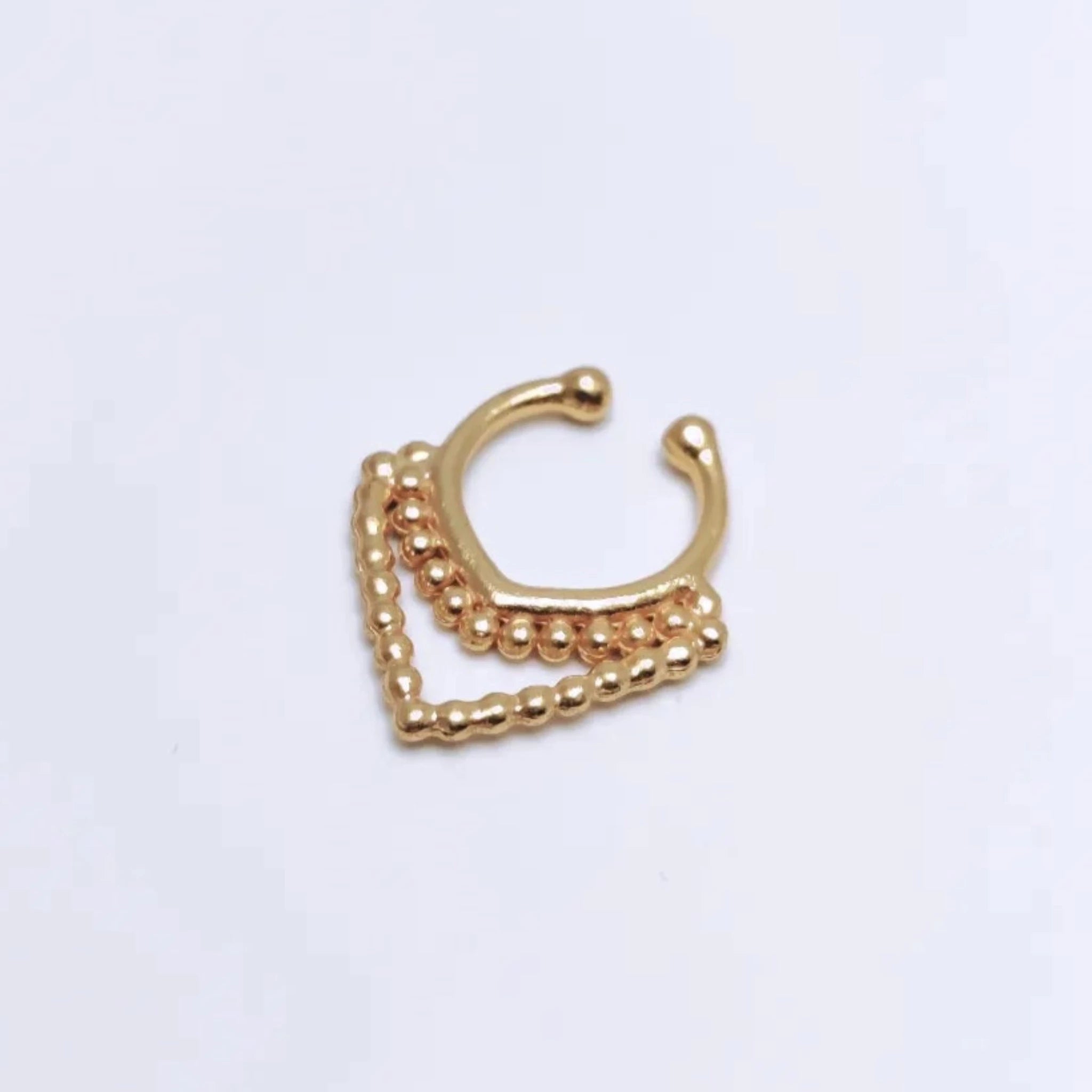Eternity Fake Septum Gold Noomaad
