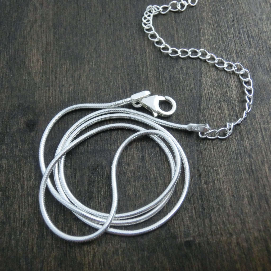 sterling silver snake chain