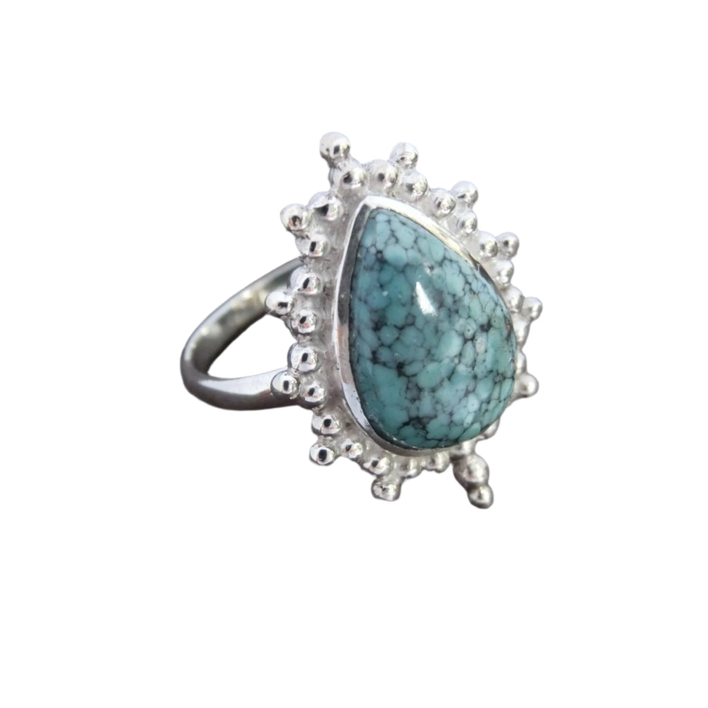 turquoise silver ring